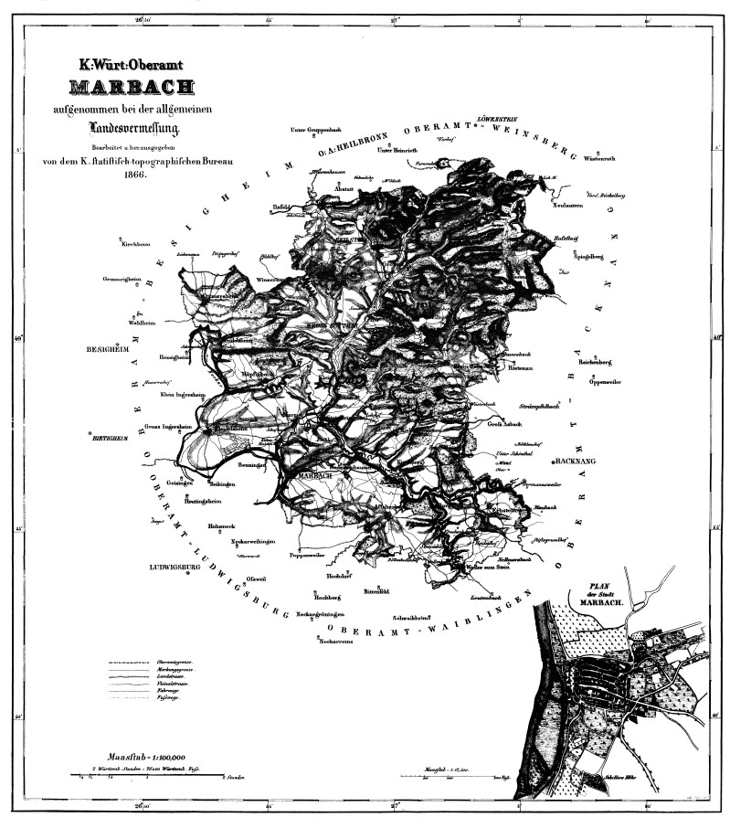 Karte Marbach