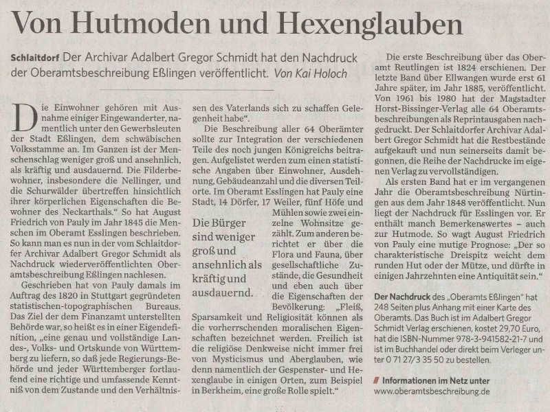 Stuttgarter Zeitung 17.6.2010